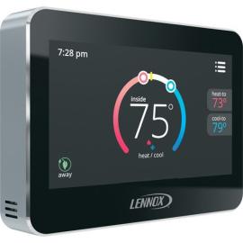 Lennox (13H13) CS5500, Touchscreen Programmable Thermostat, Conventional 1 Heat/1 Cool