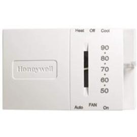 Honeywell T8034N1007 Single-Stage Thermostat, 24 Volts, White