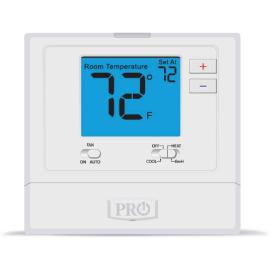 PRO1 IAQ Pro1 T721 Non-Programmable 2H/1C Heat Pump Thermostat , Blue