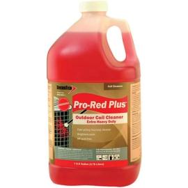 DIVERSITECH Pro Red Extra Heavy Duty Pro Red Plus Non Acid Foaming Outdoor Condenser Coil Cleaner 1 Gallon