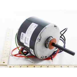 Condenser Fan Motor, 1/4 HP, 208/230V-1Ph, CCW from Lead End, 1075 RPM,  Sleeve Bearings
