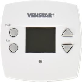 Venstar T1010 Small Footprint Thermostat White, 1 X 3.1 X 3.1"