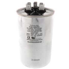 Carrier P291-5554RS - 440V Dual Round Run Capacitor, 55/5 MFD