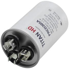 Titan HD PRCD305A - 30/5 MFD Round Dual Motor Run Capacitor (370V)