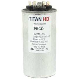 Titan HD PRCD605A - 10 MFD Round Motor Run Capacitor (440/370V)