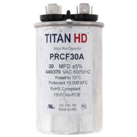 Titan HD PRCF30A - 30 MFD Round Motor Run Capacitor (440/370V)