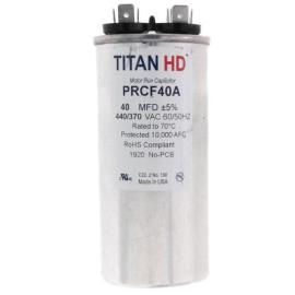 Titan HD PRCF40A - 40 MFD Round Motor Run Capacitor (440/370V)