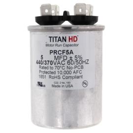 Titan HD PRCF5A - 5 MFD Round Motor Run Capacitor (440/370V)