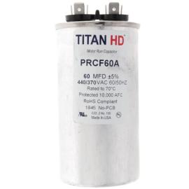 Titan Pro PRCF60A - 60 MFD Round Motor Run Capacitor (440/370V)