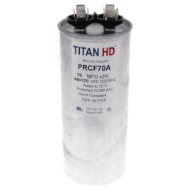 Titan HD PRCF70A - 70 MFD Round Motor Run Capacitor (440/370V)