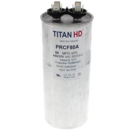 Tiatan Pro PRCF80A - 80 MFD Round Motor Run Capacitor (440/370V)