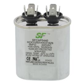 Trane SFCAP5440 - Oval Run Capacitor - 5 MFD, 370/440V, SFCAP5440