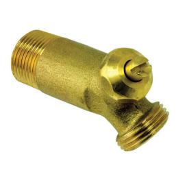 Rheem SP12112G - Brass Drain Valve with Screwdriver Handle (2-1/4" Shank)