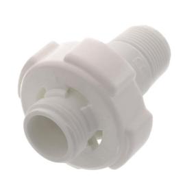 Rheem SP12159B - Round Poly Drain Valve w/ Concentric Handle (3" Length)