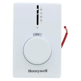 Honeywell Home T4398B1029 - 4398 Electric Heat Thermostat, w/ Thermom. & Pos Off Switch