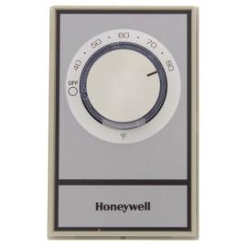 Honeywell Home T498B1553 - T498 Beige Electric Heat Thermostat, w/ Pos Off