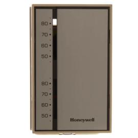 Honeywell T6052B1013 - Heavy Duty Line Voltage Thermostat w/ auto changeover (46 to 84 F)