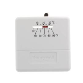 Honeywell Home T812A1010 - T812, Heat Only, Square Thermostat, w/ Pos Off Switch