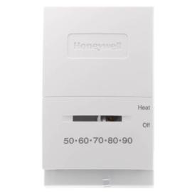 Honeywell Home T822K1000 - Mercury Free T822, Heat Only, Vertical Thermostat, w/ Heat/Off Switch