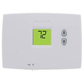 Honeywell Home TH1100DH1004 - PRO 1000 Non-Programmable, Heat Only, Horizontal Thermostat