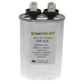 Titan Pro TOC12.5 - 12.5 MFD Oval Motor Run Capacitor (370V)