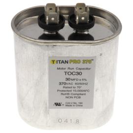 Titan Pro TOC30 - 30 MFD Oval Motor Run Capacitor (370V)