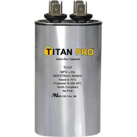 Titan Pro TOCF25A - 25 MFD Oval Motor Run Capacitor (440V)