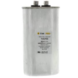 Titan Pro TOCF55 - 55 MFD Oval Motor Run Capacitor (440/370V)