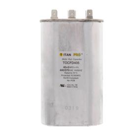 Titan Pro TOCFD405 - 40/5 MFD Oval Dual Motor Run Capacitor (440/370V)