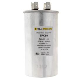 Titan Pro TRC50 - 50 MFD Round Motor Run Capacitor (370V)