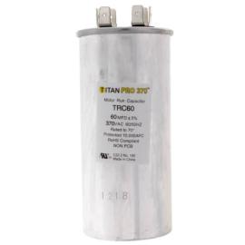 Titan Pro TRC60 - 60 MFD Round Motor Run Capacitor (370V)