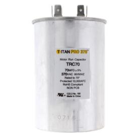 Titan Pro TRC70 - 70 MFD Round Motor Run Capacitor (370V)