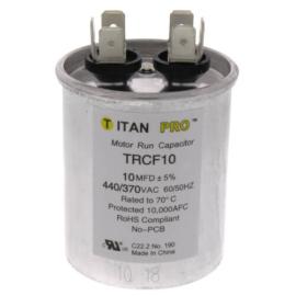 Titan Pro TRCF10 - 10 MFD Round Motor Run Capacitor (440/370V)