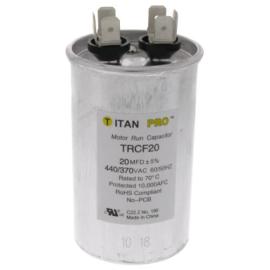 Titan Pro TRCF20 - 20 MFD Round Motor Run Capacitor (440/370V)