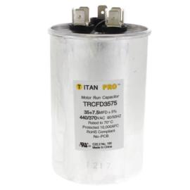 Titan Pro TRCFD3575 - 35/7.5 MFD Round Dual Motor Run Capacitor (440/370V)