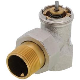 Honeywell Home V110E1020 - 1" Angle Valve for High Capacity Radiator