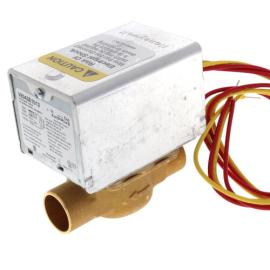 Honeywelll V8043E1012 - 3/4" Sweat Zone Valve (Connection = 18" Leads)