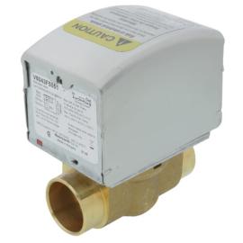 Honeywell Home V8043F5051 - 1" Sweat Connection Zone Valve, normally closed, w/ screw terminal block connection, 3.5 Cv (24v)