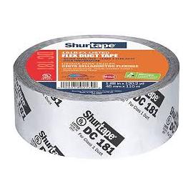 Lennox X0290 - ( 164686 ) DC 181 UL Listed & Printed Film Duct Tape, 2" x 120 yd., Metallic Printed