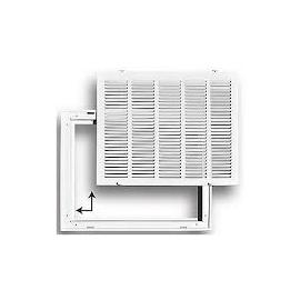 Lennox X4810 - ( 190RF, 16 x 25 ) In Stamped Steel Return Louver Filter Grille, Removable Face; Accepts 1" Filter; 1/2" Blade Spacing, Pristine White