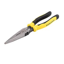 Lennox Y3873 - ( J203-8 ) Journeyman Heavy-Duty Long Nose Side Cutting Pliers, 5/8" Knife Length